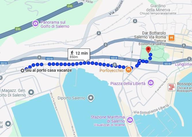 شقة Giu Al Porto ساليرنو المظهر الخارجي الصورة